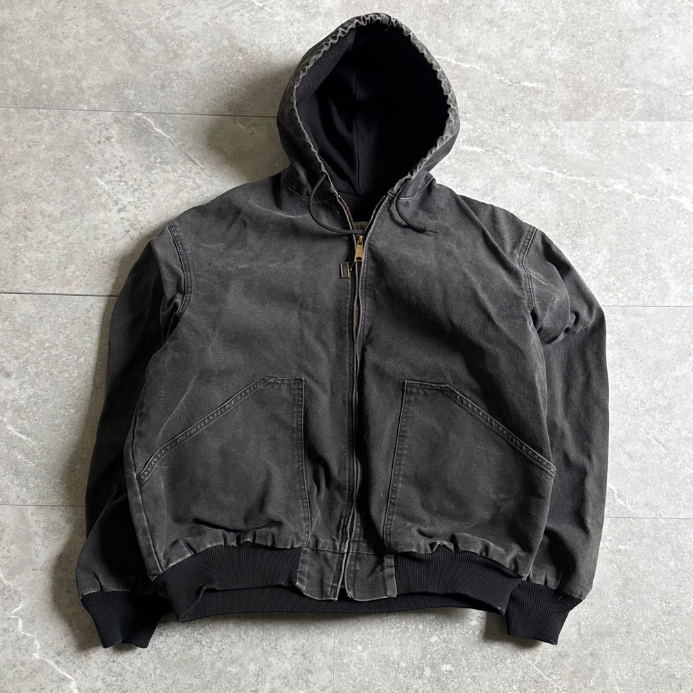 Vintage Walls Zero-Zone Duck Canvas Hooded Work Jacket